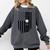 Baseball Mom USA Flag Baseball Mama Day Vibes Mama Comfort Colors Sweatshirt Pepper