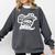 Baseball Mom Will Yell Loudly Comfort Colors Sweatshirt Pepper