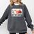 Baseball Mom Women Mama Season Baseball Lover Girls Boys Comfort Colors Sweatshirt Pepper