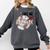 Baseball Moms Cute Take Me To The Ballpark Sports Athletic Comfort Colors Sweatshirt Pepper