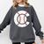Baseball Sport Player Graphic Monogram Initial Letter C Comfort Colors Sweatshirt Pepper Baseball Sport Player Graphic Monogram Initial Letter C Comfort Colors Sweatshirt Pepper