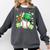 Baseball St Patricks Day Lucky Baseball Player Shamrock Comfort Colors Sweatshirt Pepper Baseball St Patricks Day Lucky Baseball Player Shamrock Comfort Colors Sweatshirt Pepper