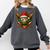 Baseball Xmas Christmas Baseball Ice Cream Drip Boys Comfort Colors Sweatshirt Pepper
