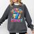Blue Checkered I Was 6 Now I'm 7 Birthday Cake Baseball Drip Comfort Colors Sweatshirt Pepper Blue Checkered I Was 6 Now I'm 7 Birthday Cake Baseball Drip Comfort Colors Sweatshirt Pepper
