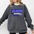 Blue Panther Baseball Home Plate Game Day Mascot Panther Comfort Colors Sweatshirt Pepper