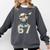Boys Kids 67 Six Seven Sunglasses Dabbing Baseball Lover Comfort Colors Sweatshirt Pepper