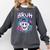 Bruh 67 Baseball Drip Boys Kids Six Seven Meme 6-7 Dripping Comfort Colors Sweatshirt Pepper
