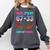 Bruh Its My 67 33 Day Of School Baseball Boys Kids 100th Day Comfort Colors Sweatshirt Pepper