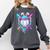 Bunny Baseball Hat With Ice Cream Easter Day Boys Kids Girls Comfort Colors Sweatshirt Pepper