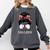Busy Raising Ballers Messy Bun Funny Baseball Mom Comfort Colors Sweatshirt Pepper