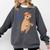 Capybara Calm Your Mitts Baseball Mom Sport Lover Tee Comfort Colors Sweatshirt Pepper