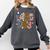 Checkered Leopard Game Day Baseball Men Women Kids Comfort Colors Sweatshirt Pepper Checkered Leopard Game Day Baseball Men Women Kids Comfort Colors Sweatshirt Pepper