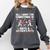 Christmas Baseball Bats Catcher Mitts Holiday Tee Comfort Colors Sweatshirt Pepper