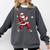 Christmas Baseball Player Santa Xmas Boys Men Toddler Comfort Colors Sweatshirt Pepper