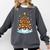 Christmas Baseball Tree Lights Xmas Comfort Colors Sweatshirt Pepper