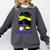 Colombia Baseball Mom Messy Bun Comfort Colors Sweatshirt Pepper