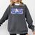 Cool Baseball Mom Mother's Day Mama Woman Cute Comfort Colors Sweatshirt Pepper