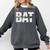 Cool Bat Dad Baseball Tee Women Kids Comfort Colors Sweatshirt Pepper