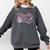Cool Super Baseball Mom Cool Mother's Day Mama Woman Cute Comfort Colors Sweatshirt Pepper