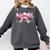 Coquette Baseball Mom Sorry Can't Baseball Bye Mother's Day Comfort Colors Sweatshirt Pepper