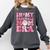 Coquette Bow In My Baseball Mom Era Baseball Mama Mother Day Comfort Colors Sweatshirt Pepper