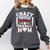 Crazy Proud Always Loud Baseball Mom Mother's Day Premium Comfort Colors Sweatshirt Pepper
