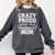 Crazy Proud Always Loud Baseball Mom Premium Comfort Colors Sweatshirt Pepper Crazy Proud Always Loud Baseball Mom Premium Comfort Colors Sweatshirt Pepper