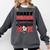 Crazy Proud Always Loud Baseball Mom Saying Comfort Colors Sweatshirt Pepper
