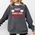Crazy Proud Always Loud Baseball Mom Shirt Baseball Comfort Colors Sweatshirt Pepper