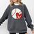 Custom Baseball Mom Number 87 Heart For Mom Mommy Comfort Colors Sweatshirt Pepper