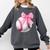 Cute Coquette Baseball Pink Bow Player & Fan Girls Comfort Colors Sweatshirt Pepper Cute Coquette Baseball Pink Bow Player & Fan Girls Comfort Colors Sweatshirt Pepper