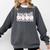 Cute Sports Baseball Mom Game Day Comfort Colors Sweatshirt Pepper