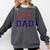 Dad Of Rookie 1st Birthday Baseball Boy Family Matching Comfort Colors Sweatshirt Pepper Dad Of Rookie 1st Birthday Baseball Boy Family Matching Comfort Colors Sweatshirt Pepper
