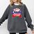 Dada Rookie Of Year 1st Birthday Baseball Theme Matching Comfort Colors Sweatshirt Pepper