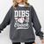 Dibs On The Coach Coach's Wife Quote Baseball Mom Comfort Colors Sweatshirt Pepper