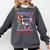 Dominican Puerto Rican Pride Baseball Flag Unity Comfort Colors Sweatshirt Pepper