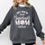 Don't Make Me Use My Baseball Mom Voice Comfort Colors Sweatshirt Pepper