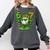 Drip Baseball Irish Shamrock St Patricks Men Boy Kid Comfort Colors Sweatshirt Pepper