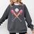 Dripping Pink Baseball Crossed Bats Summer Comfort Colors Sweatshirt Pepper