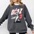 Edwin Diaz Los Angeles D Baseball Players MLBEDD204M Comfort Colors Sweatshirt Pepper
