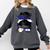 El Salvador Baseball Mom Salvador Baseball Girl Comfort Colors Sweatshirt Pepper