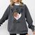Football Soccer Baseball Mom For Women Comfort Colors Sweatshirt Pepper