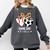 Game Day Vibes Soccer Baseball Mom Heart Comfort Colors Sweatshirt Pepper