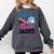 Gender Reveal Baseball Or Bows Daddy Loves You Comfort Colors Sweatshirt Pepper