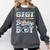 Gigi Of The Birthday Boy Baseball Ice Cream Drip Matching Comfort Colors Sweatshirt Pepper