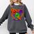Halloween Baseball Ice Cream Drip Boys Girls Youth Comfort Colors Sweatshirt Pepper