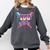 Happy 100 Days Of School Baseball Drip Theme Party 100th Day Comfort Colors Sweatshirt Pepper