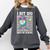 I Hit 100 Days Of School Baseball Ice Cream Drip Boys Girls Comfort Colors Sweatshirt Pepper