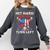 Hit Hard Run Fast Turn Left Baseball Cream Drip Crossed Bats Comfort Colors Sweatshirt Pepper