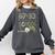 HUGvyn 6733 Days Of School Baseball 100 Days Camo Cap Boys Comfort Colors Sweatshirt Pepper